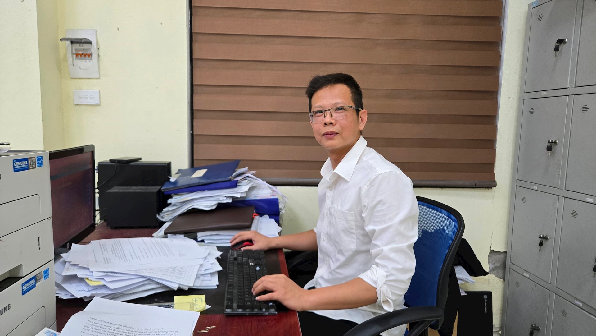Cán bộ trẻ năng động trong công tác chuyển đổi số