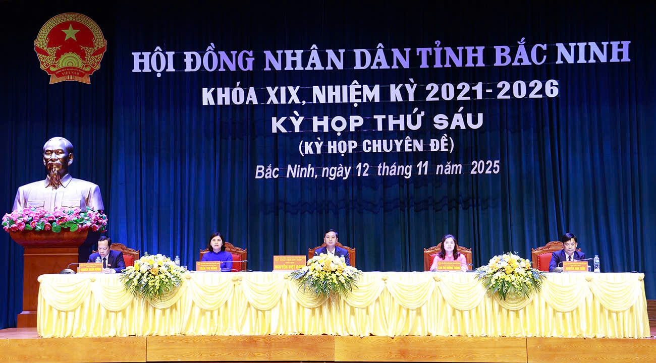 Kỳ họp thứ Sáu, HĐND tỉnh Bắc Ninh Khóa XIX Tăng tính chủ động và trách nhiệm trong quản lý ngân sách