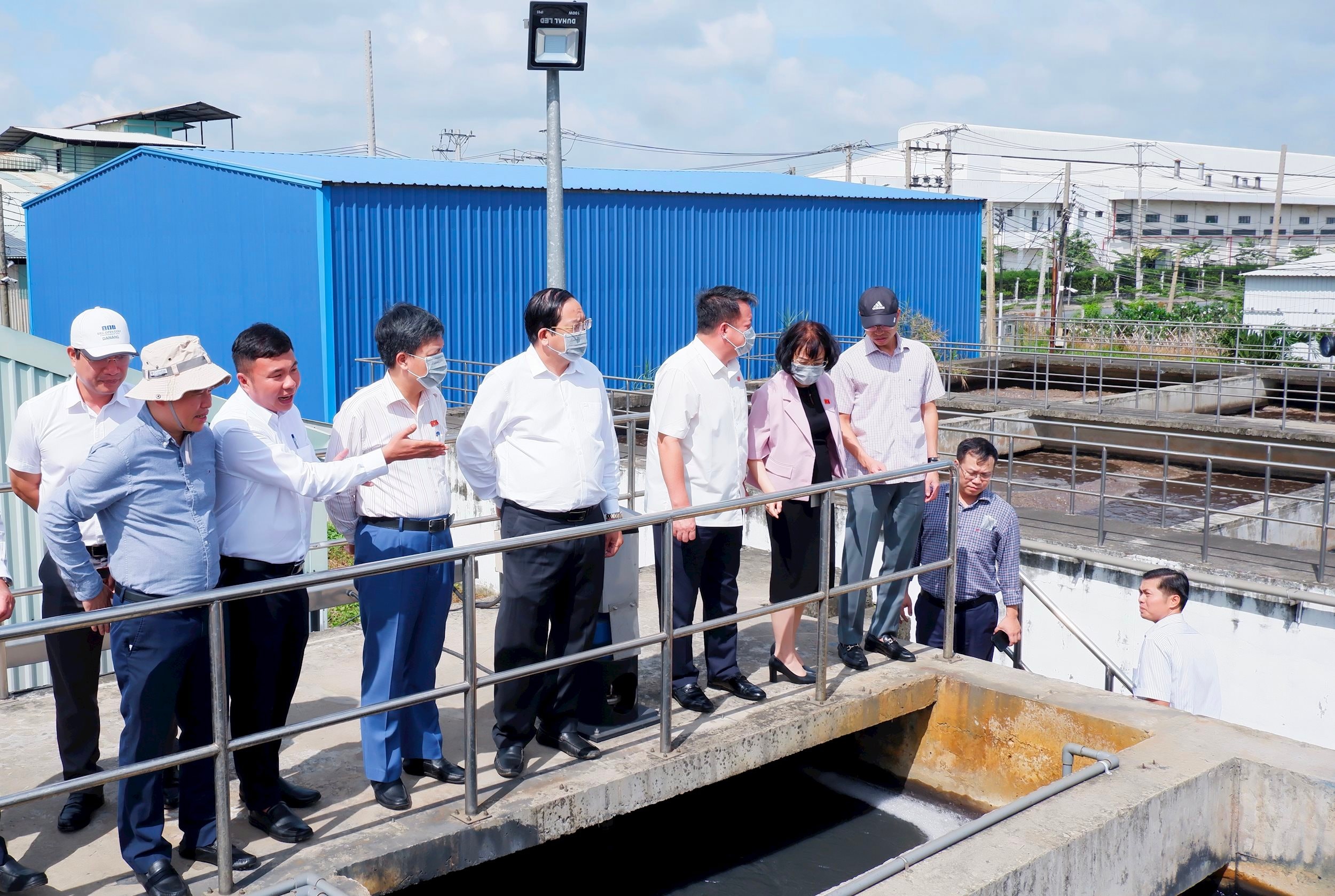 Đoàn giám sát của Quốc hội về thực hiện pháp luật bảo vệ môi trường khảo sát tại Tây Ninh