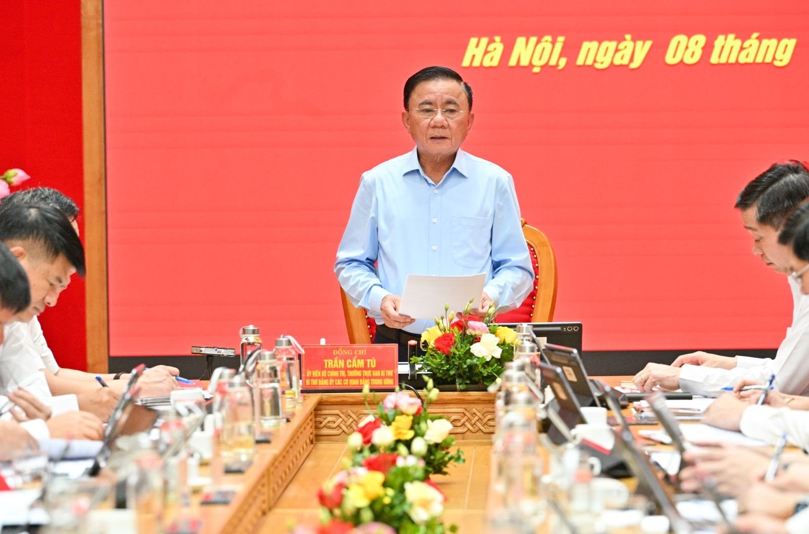 Thường trực Ban Bí thư Trần Cẩm Tú: Chủ động xử lý các vấn đề mới, phức tạp
