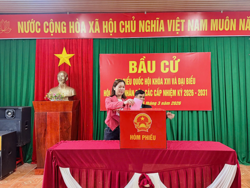 Tỉ lệ cử tri cả nước đi bỏ phiếu bầu cử đạt 99,38%