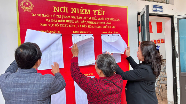 Thời điểm công bố kết quả trúng cử đại biểu Quốc hội khóa XVI, đại biểu HĐND các cấp