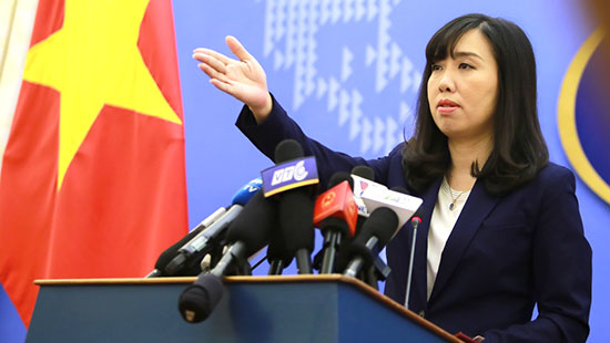 Việt Nam không công nhận cái gọi là “đường 9 đoạn” của Trung Quốc