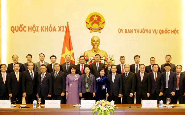Chủ tịch Quốc hội Nguyễn Thị Kim Ngân tiếp các đại sứ, trưởng cơ quan đại diện Việt Nam tại nước ngoài