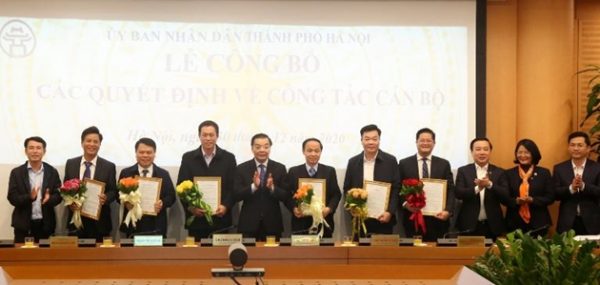 Hà Nội bổ nhiệm 6 vị trí lãnh đạo