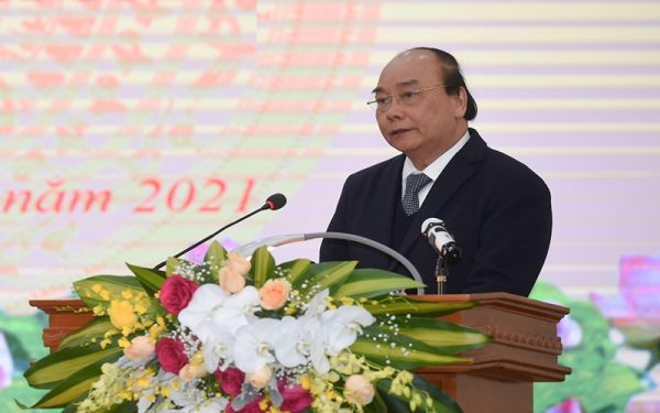 Thủ tướng Nguyễn Xuân Phúc dự hội nghị triển khai nhiệm vụ năm 2021 của ngành thanh tra