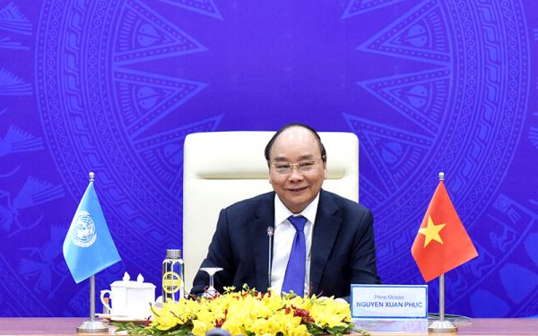 Thủ tướng Nguyễn Xuân Phúc tham dự phiên Thảo luận mở cấp cao trực tuyến của Hội đồng Bảo an Liên hợp quốc