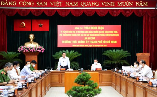 Kiểm tra việc thực hiện kết luận của Thường trực Ban Chỉ đạo T.Ư về phòng, chống tham nhũng tại TP Hồ Chí Minh