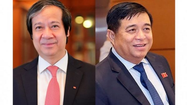Quốc hội bắt đầu chất vấn 2 bộ trưởng Nguyễn Kim Sơn và Nguyễn Chí Dũng