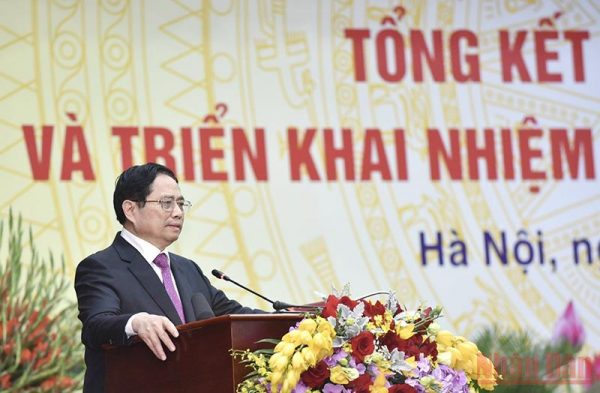 Thủ tướng Chính phủ Phạm Minh Chính: Ngành Nội vụ cần tập trung xây dựng thể chế để khơi thông cho sự phát triển