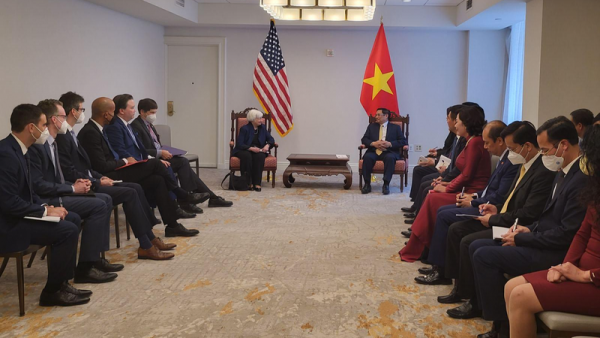 Bộ trưởng Tài chính Mỹ đánh giá cao quan điểm điều hành tỷ giá linh hoạt của Việt Nam