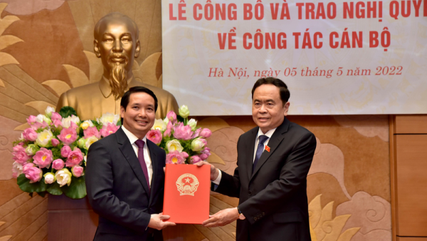 Ông Phạm Thái Hà được bổ nhiệm chức Phó Chủ nhiệm Văn phòng Quốc hội