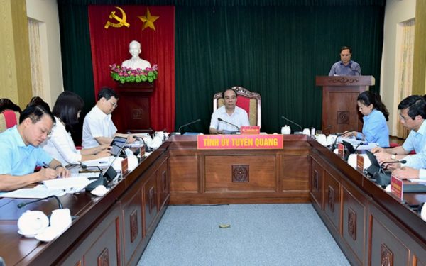 Thành lập Ban Chỉ đạo phòng, chống tham nhũng, tiêu cực tỉnh Tuyên Quang