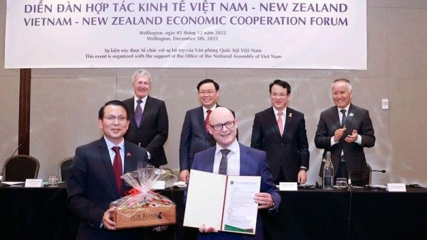 Chủ tịch Quốc hội Vương Đình Huệ dự Diễn đàn Hợp tác kinh tế Việt Nam-New Zealand