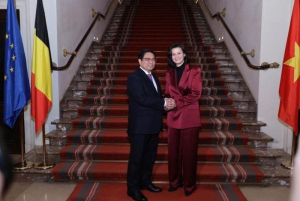 Quyết tâm thúc đẩy mạnh mẽ quan hệ hai nước Việt Nam-Bỉ