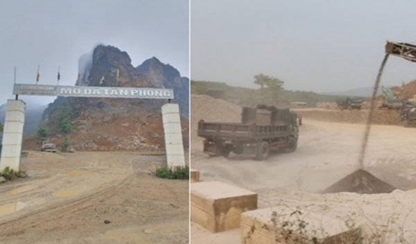 Yêu cầu mỏ đá Tân Phong chấp hành nghiêm việc bảo vệ môi trường