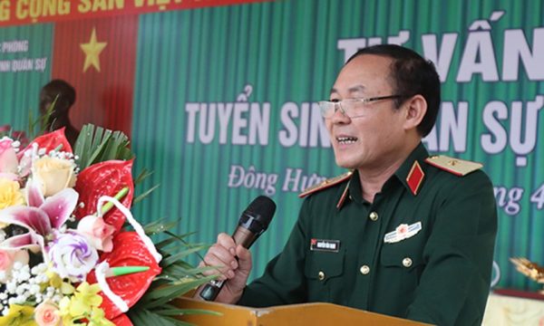Thiếu tướng Nguyễn Văn Oanh, Cục trưởng Cục Nhà trường (Bộ Quốc phòng): Điểm mới trong tuyển sinh quân sự năm 2023