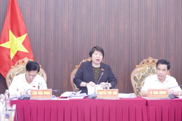 Đoàn giám sát của Quốc hội về 3 Chương trình mục tiêu quốc gia làm việc với UBND tỉnh Quảng Nam