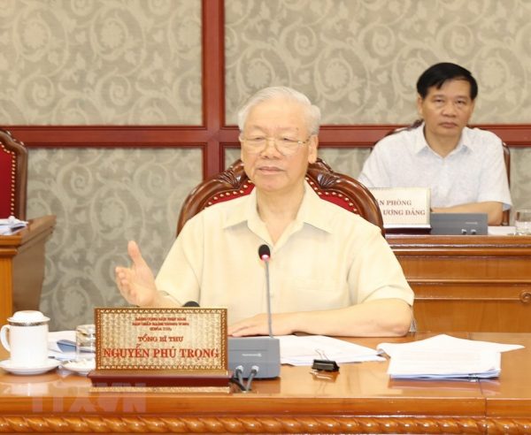 Tổng Bí thư Nguyễn Phú Trọng chủ trì họp Bộ Chính trị, Ban Bí thư thi hành kỷ luật một số tổ chức đảng, đảng viên